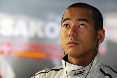 Sakon Yamamoto testede i Bruno Senna's bil i Tyrkiet.